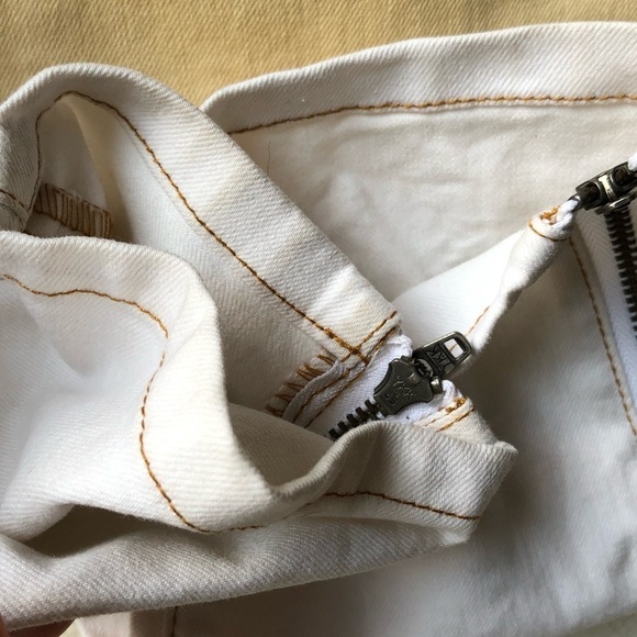 prAna Jett Ombré Dip Dye Organic Cropped Jeans Sz 6 - Picture 14 of 14